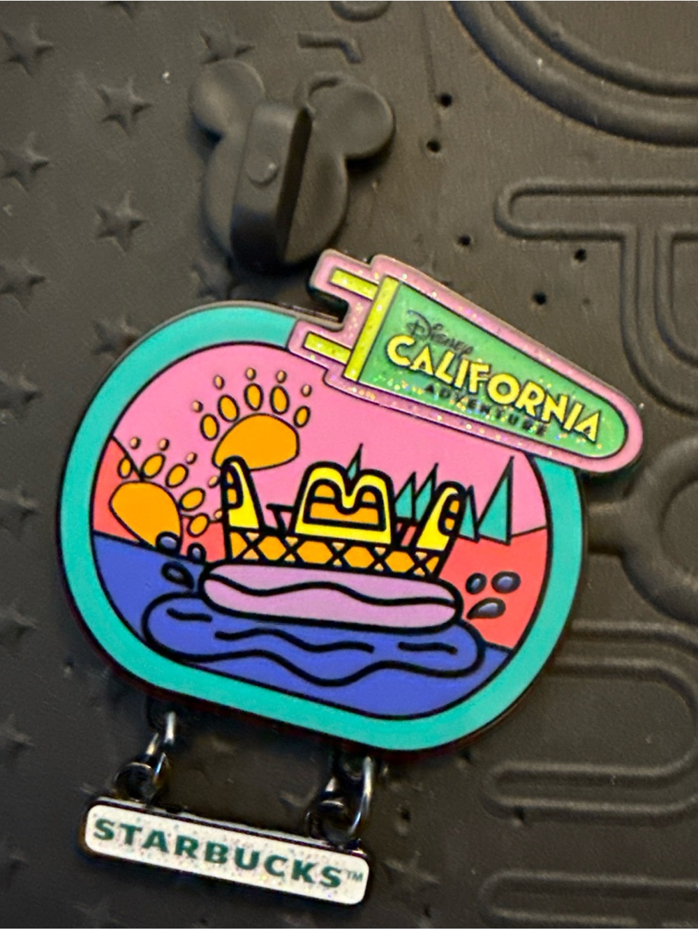 2026 Disney California Adventure Starbucks Mystery Pin - Grizzly River Rapids